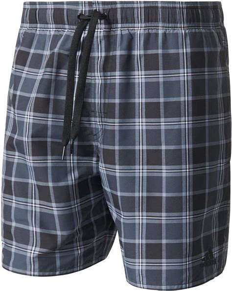 adidas karierte shorts herren check sh sl|Adidas Check Swim Short SL Herren Badeshorts Badsehose .